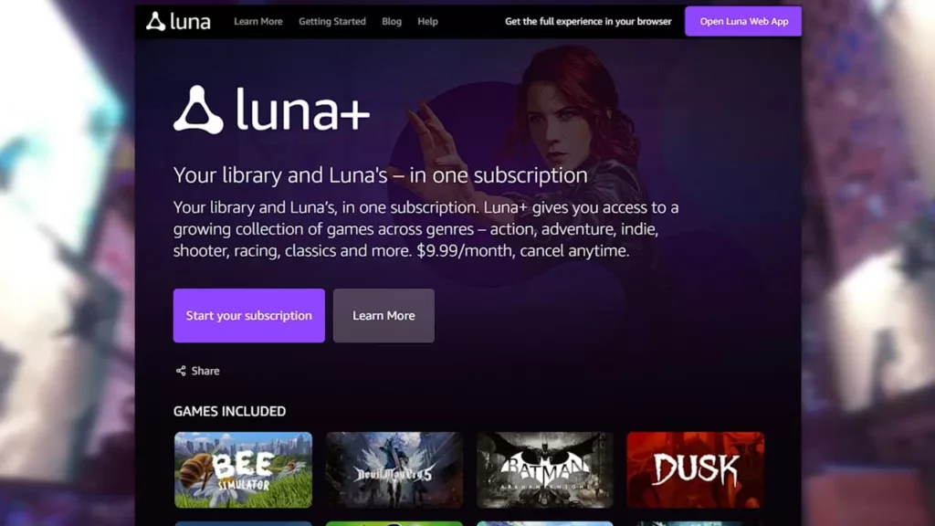 Amazon Cloud Gaming (Amazon Luna)