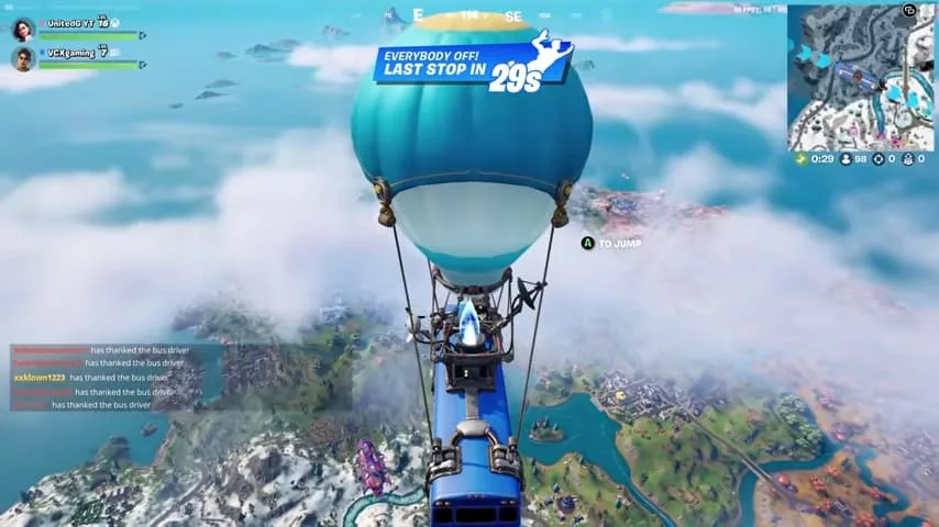 Fortnite Crossplay zwischen Xbox und PlayStation