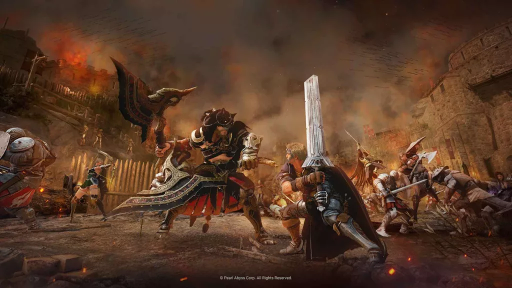 Screenshot of the game Black Desert Online in action.