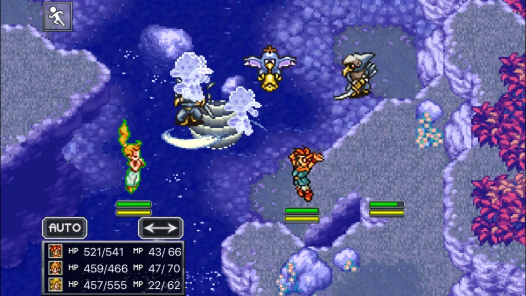 Screenshot of the game Chrono Trigger in action.