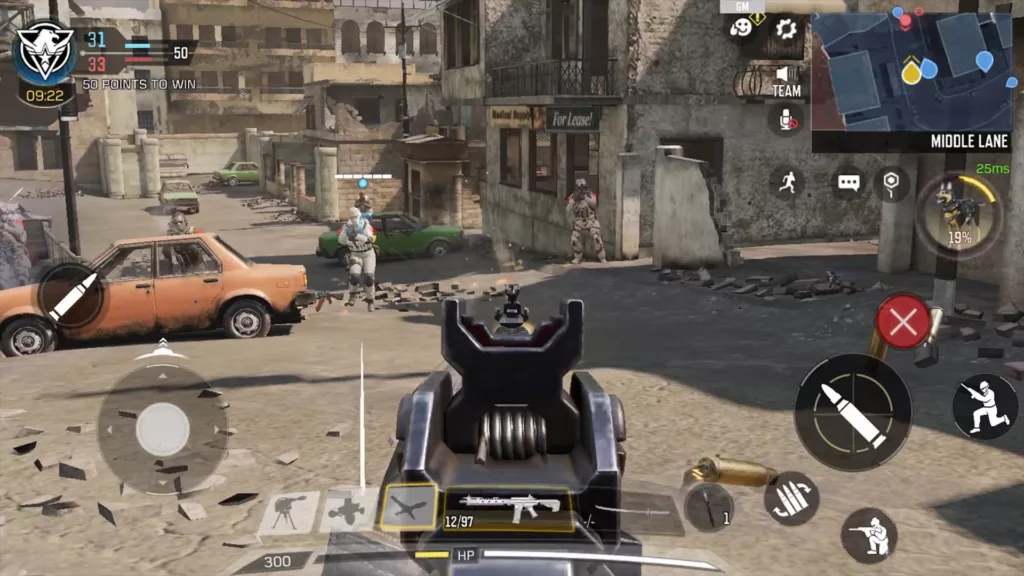 Gameplay screenshot from Call of Duty: Mobile
