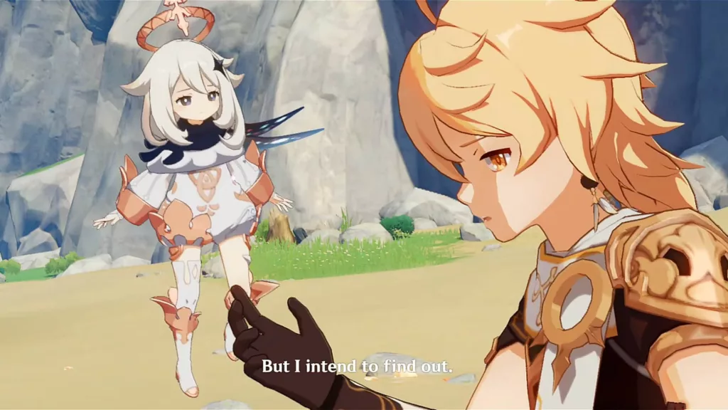 Gameplay screenshot from Genshin Impact