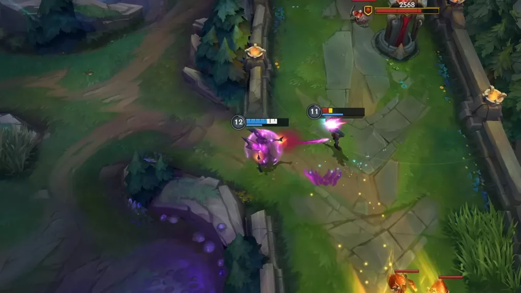 Gameplay screenshot from League of Legends: Wild Rift