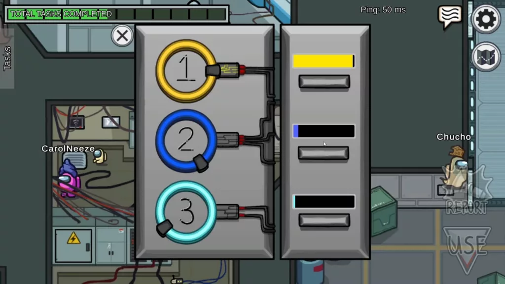 Gameplay screenshot from Among Us
