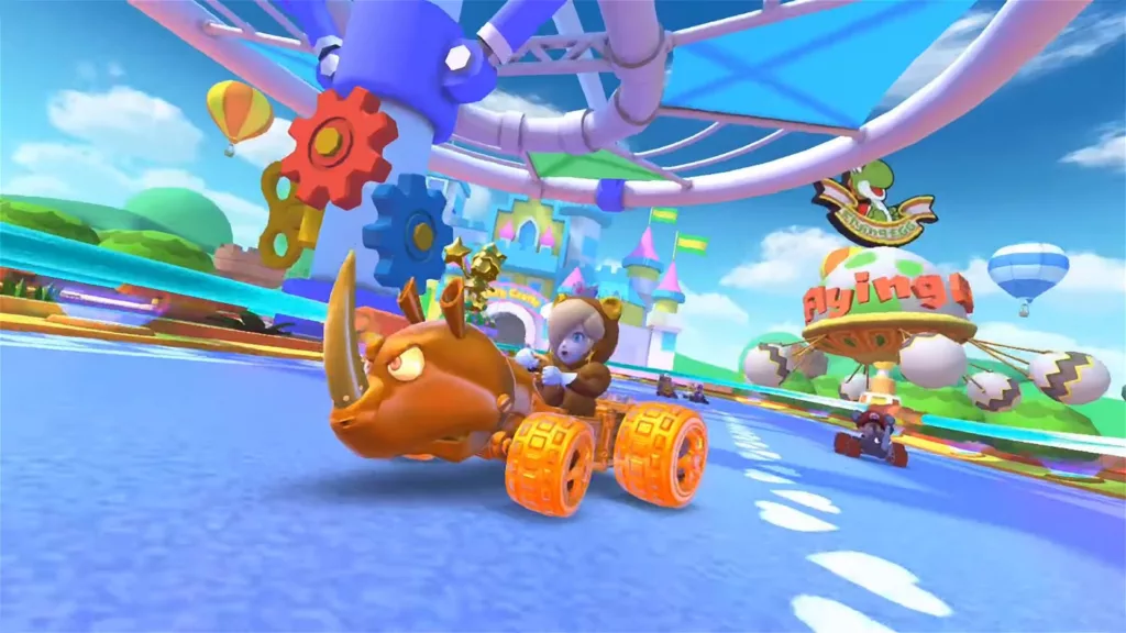 Gameplay screenshot from Mario Kart Tour