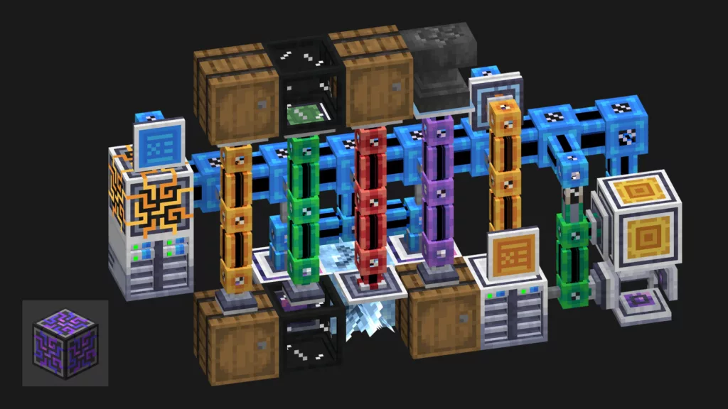 Screenshot of the minecraft mod called Applied Energetics 2.