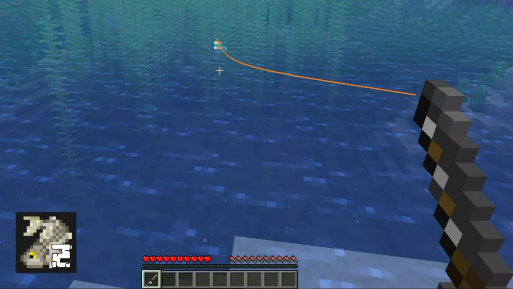 Screenshot of the Minecraft mod called Aquaculture 2.