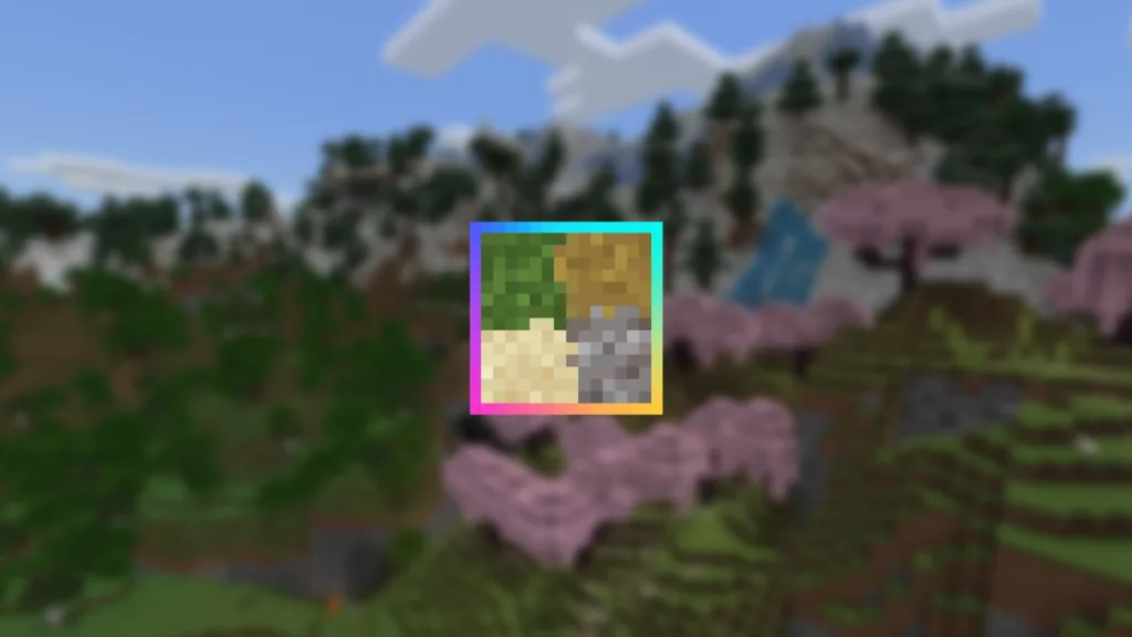 Screenshot of the Minecraft mod called Continuity.
