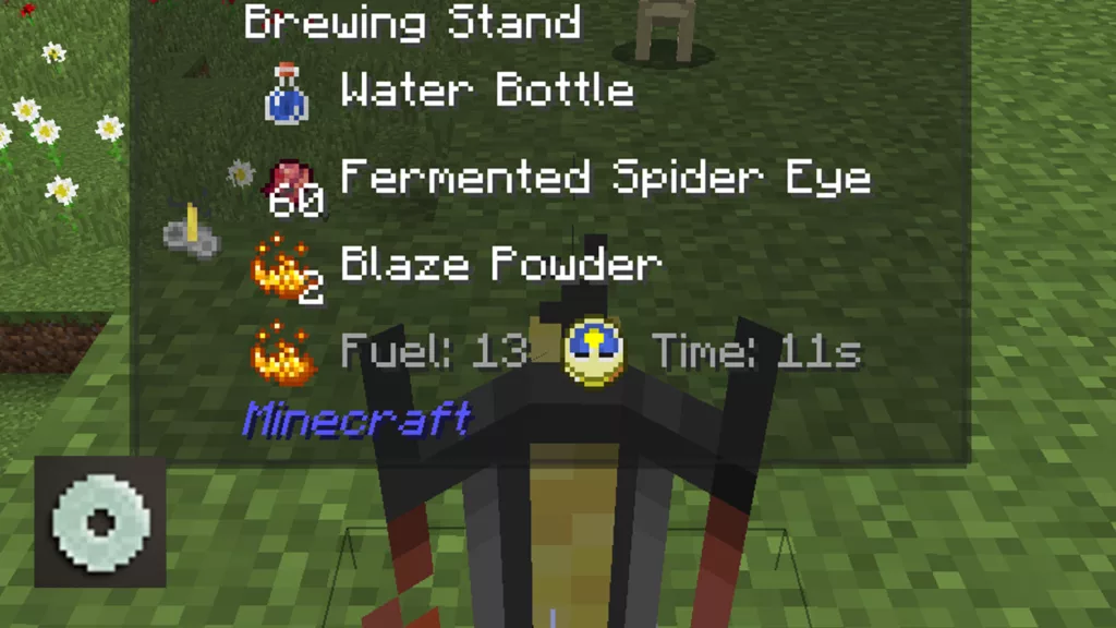 Screenshot of a Minecraft mod called Jade.