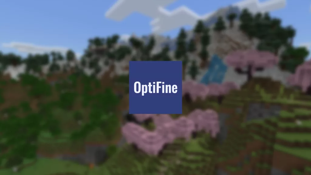 Screenshot of the Minecraft mod called OptiFine.