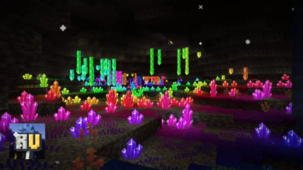 Screenshot of the Minecraft mod called Regions Enexplored.