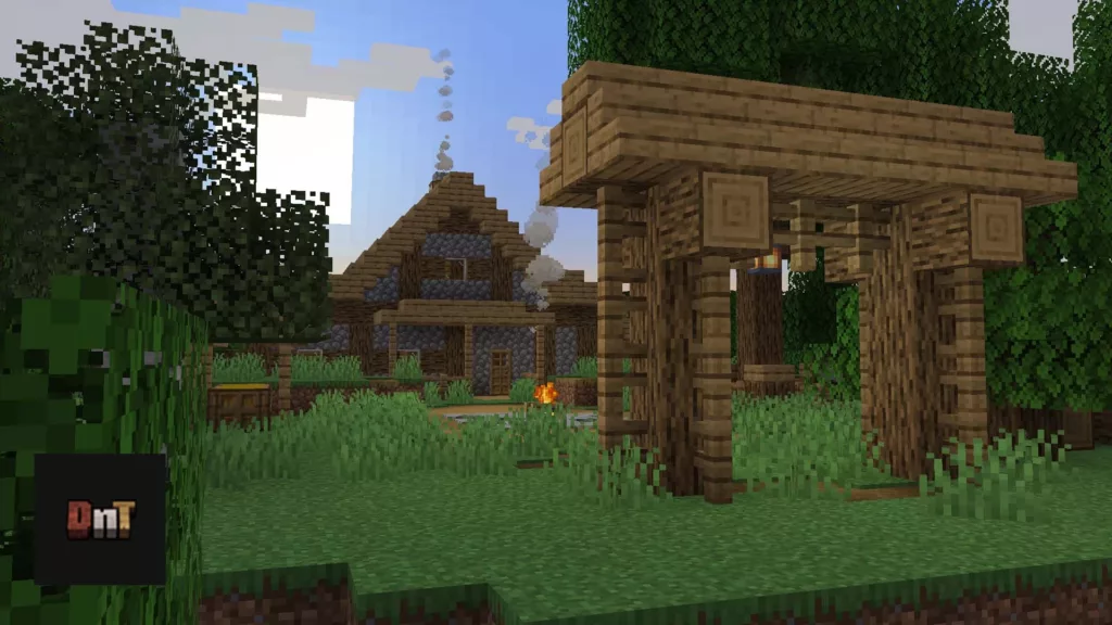 Screenshot of the Minecraft mod called Dungeons and Taverns