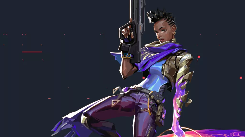 Screenshot of Valorant agent Astra.