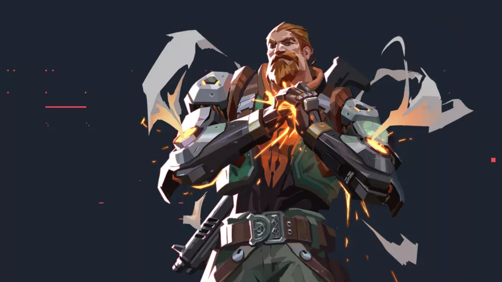 Screenshot of Valorant agent Breach.
