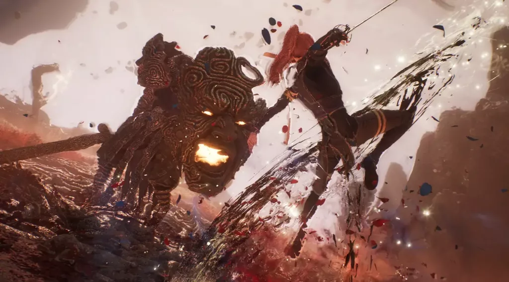 Screenshot of a battle in Clair Obscur: Expedition 33.