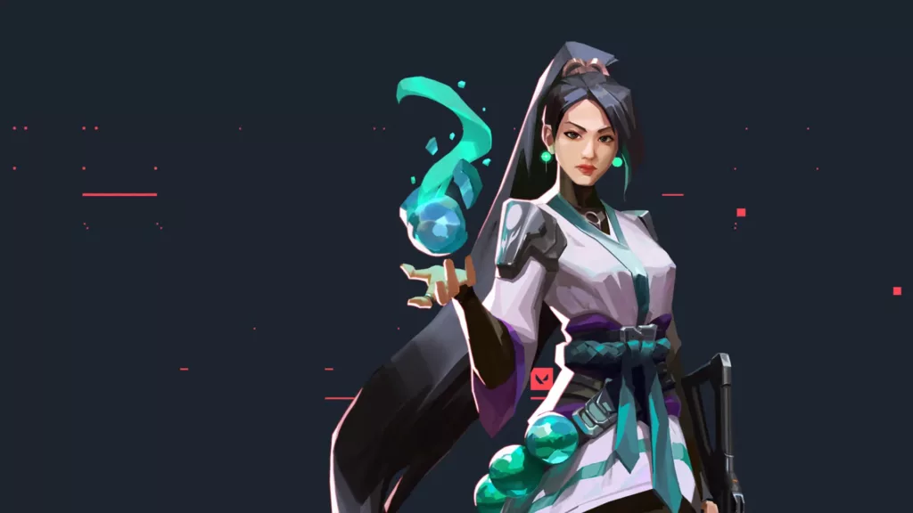 Screenshot of Valorant agent Sage.