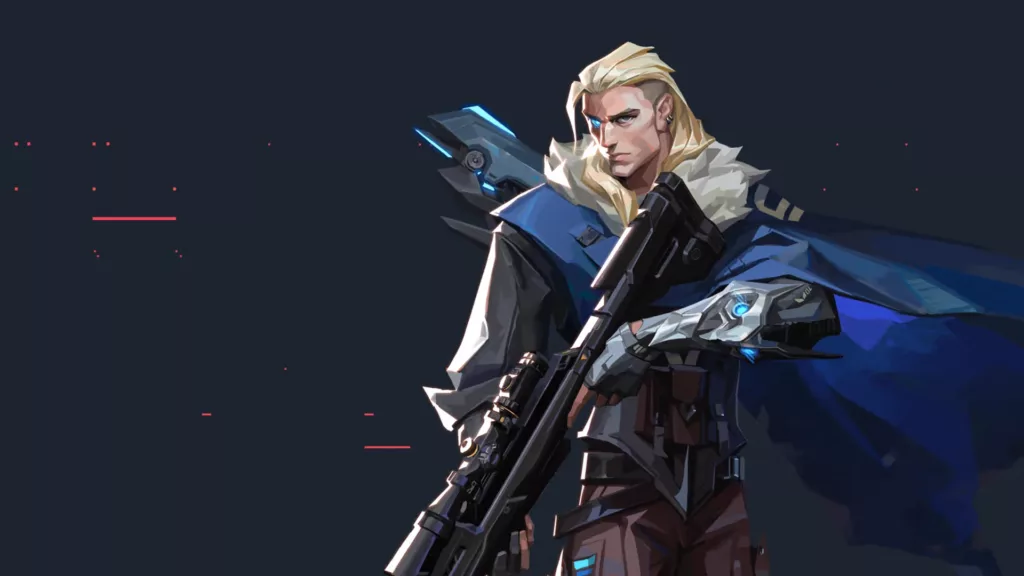 Screenshot of Valorant agent Sova.