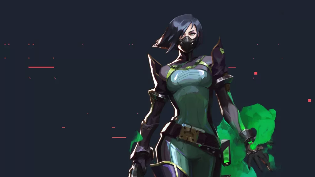 Screenshot of Valorant agent Viper.