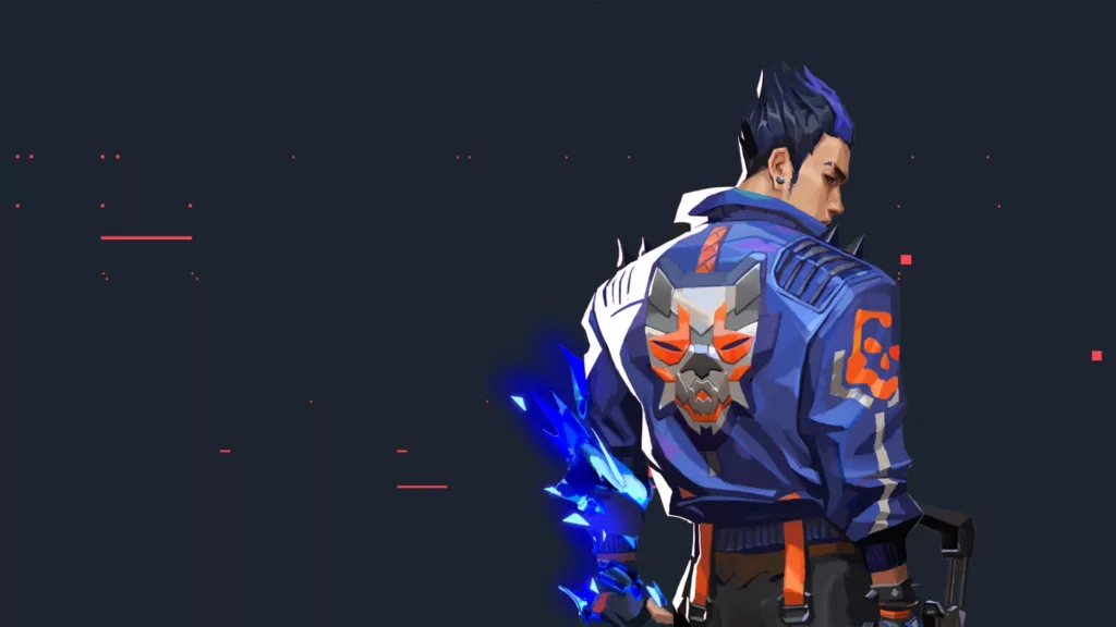 Screenshot of Valorant agent Yoru.