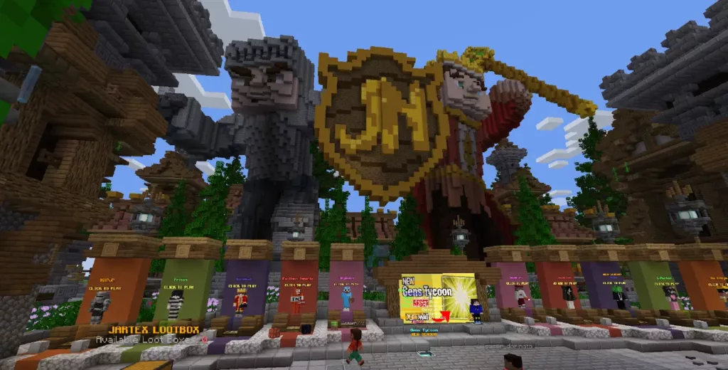 An image depicting the Jartex Network Minecraft PVP server