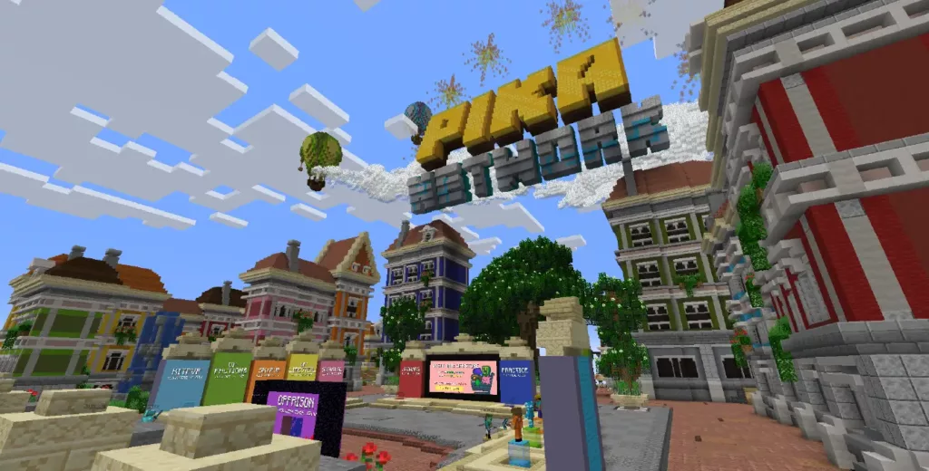 An image depicting the Pika Network Minecraft PVP server