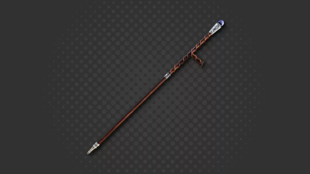 Screenshot of Astrologer's staff in Elden Ring.