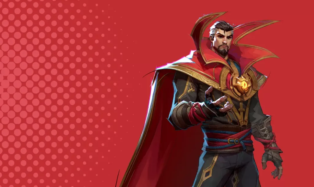 Character image of Doctor Strange from Marvel Rivals. 
