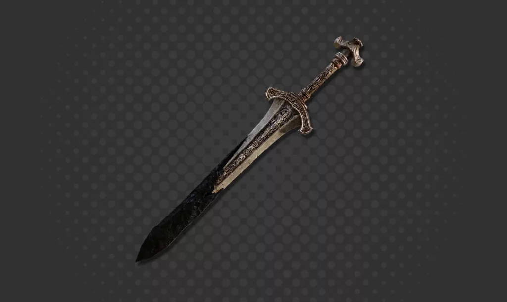 Screenshot of Gargoyle's Blackblade in Elden Ring.