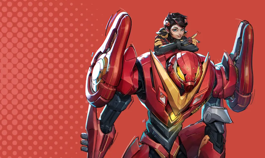 Character image of Peni Parker from Marvel Rivals. 