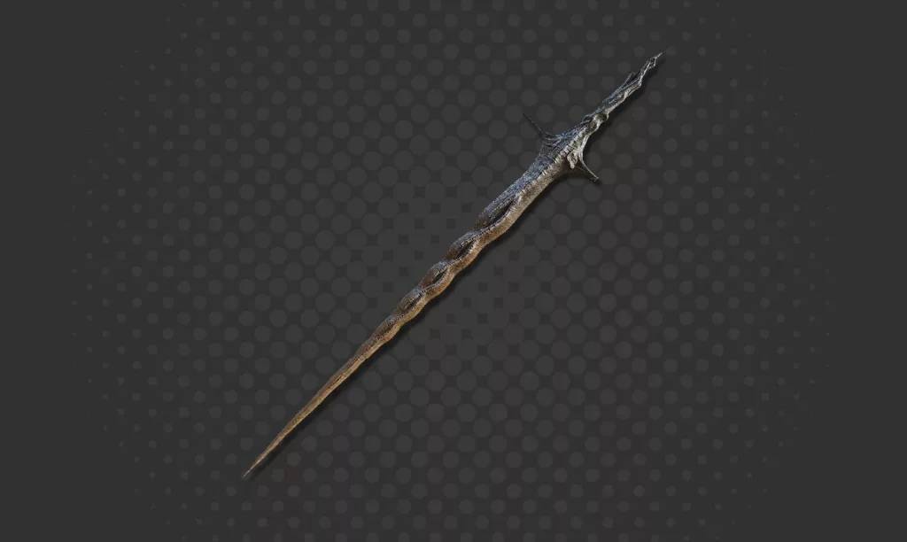 Screenshot of Sacred Relic Sword in Elden Ring.