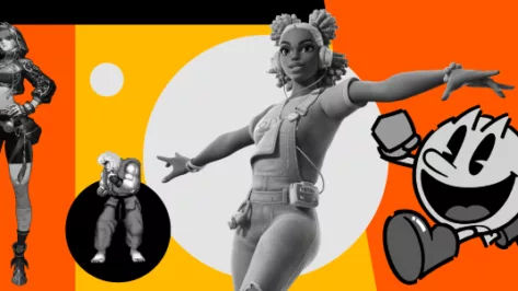 Collage of characters from the top-grossing video games of all times.