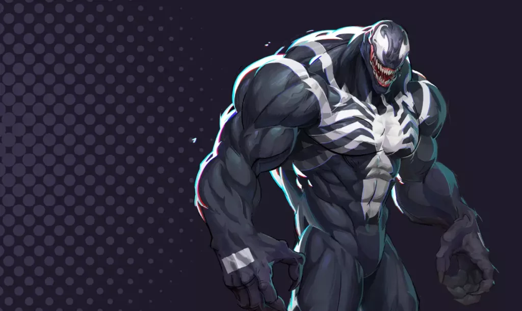 Character image of Venom from Marvel Rivals.