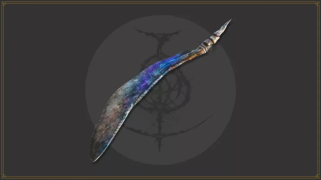 Wing of Astel weapon from Elden Ring