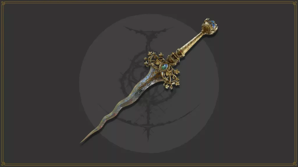 Grindstone Kris sword from Elden Ring