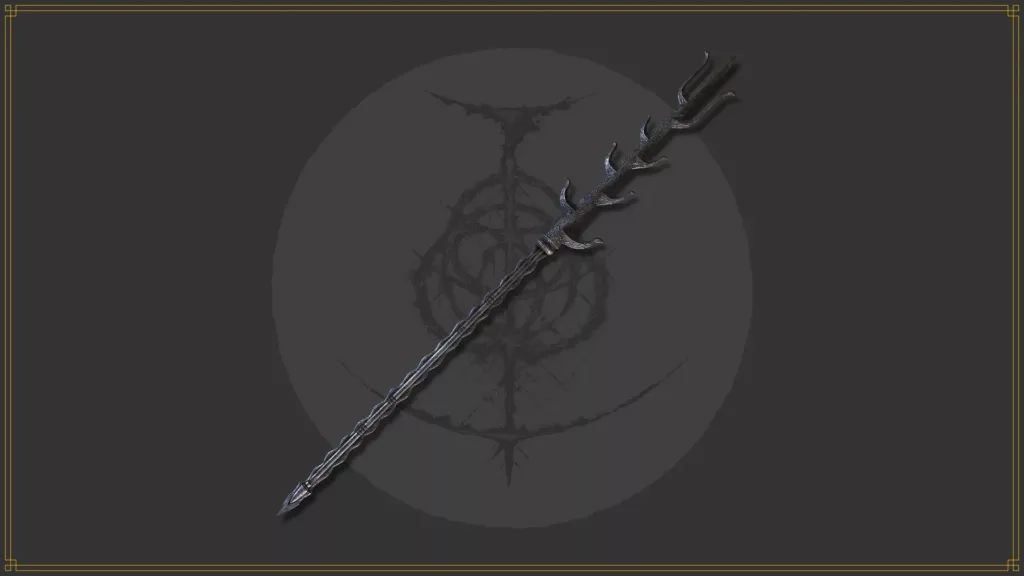 Death ritual spear from Elden Ring