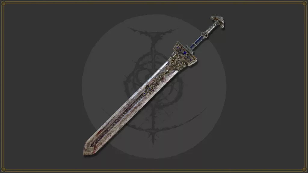 Royal Greatswort, one of the best int weapons in Elden Ring