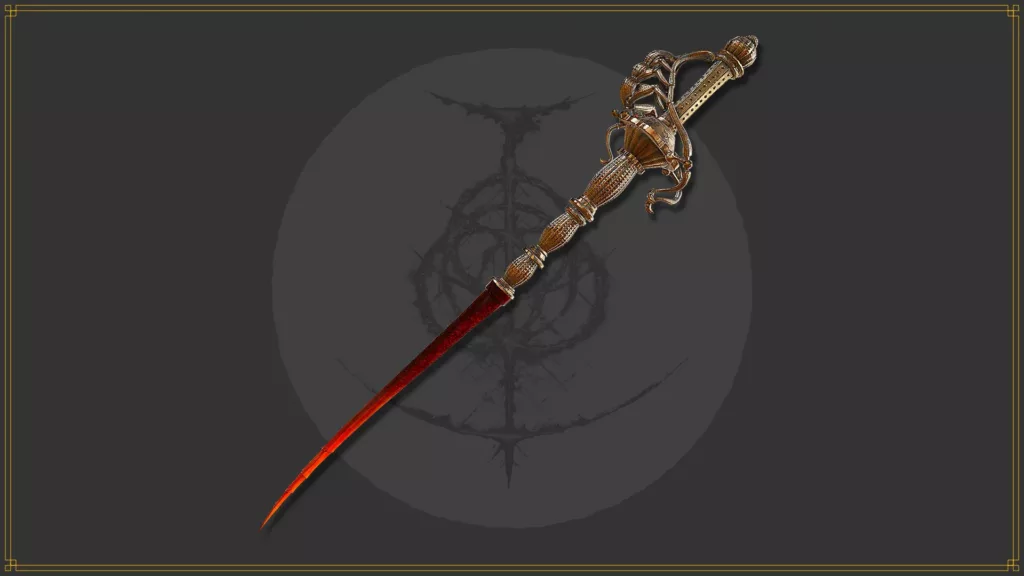Image of Antspur Rapier from Elden Ring. 