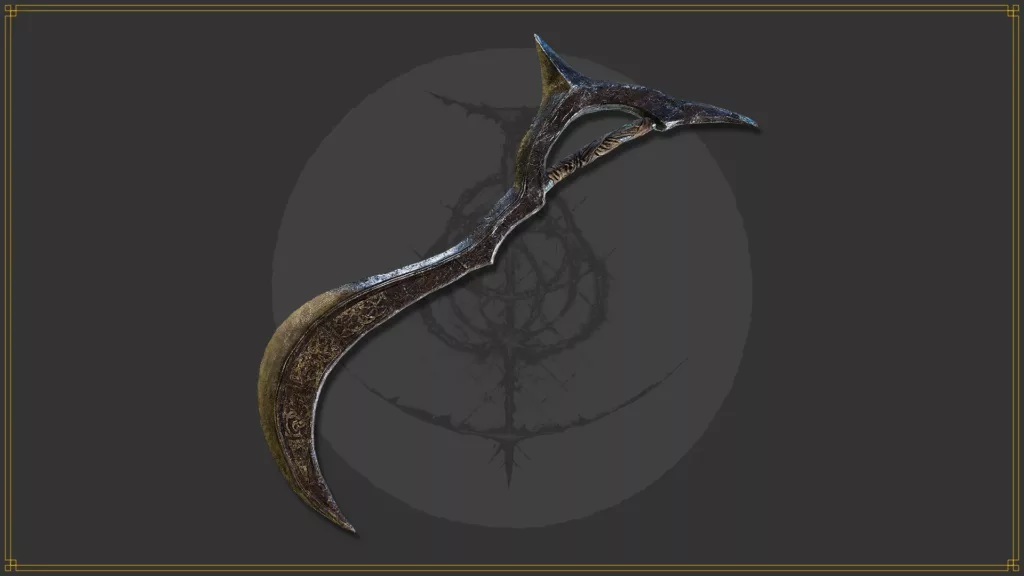 Image of Beastman’s Curved Sword from Elden Ring. 