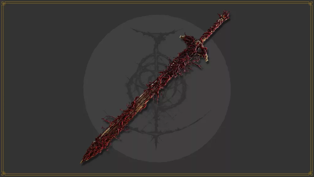 Image of Blasphemous Blade from Elden Ring. 
