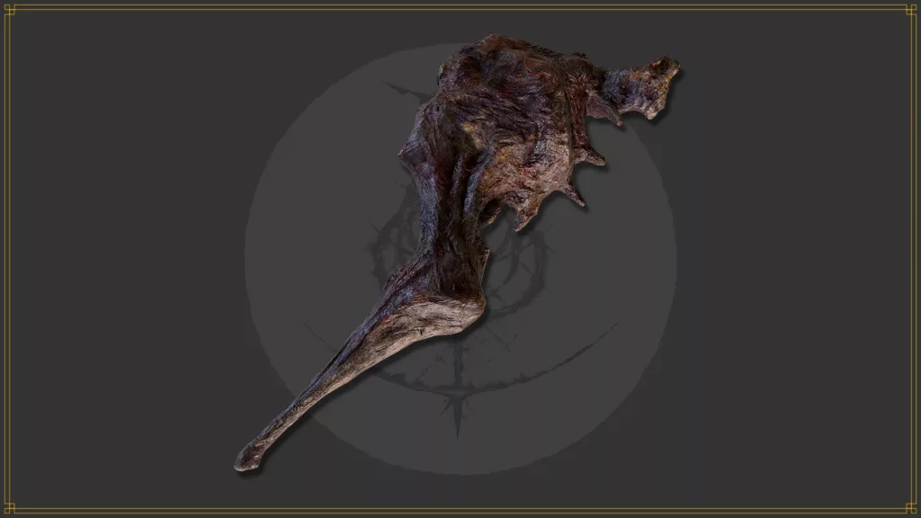 Image of Bloodfiend’s Arm (SotE) from Elden Ring. 