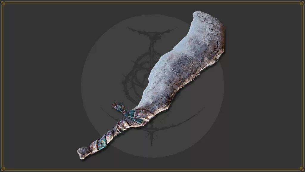 Image of Celebrant’s Cleaver from Elden Ring. 