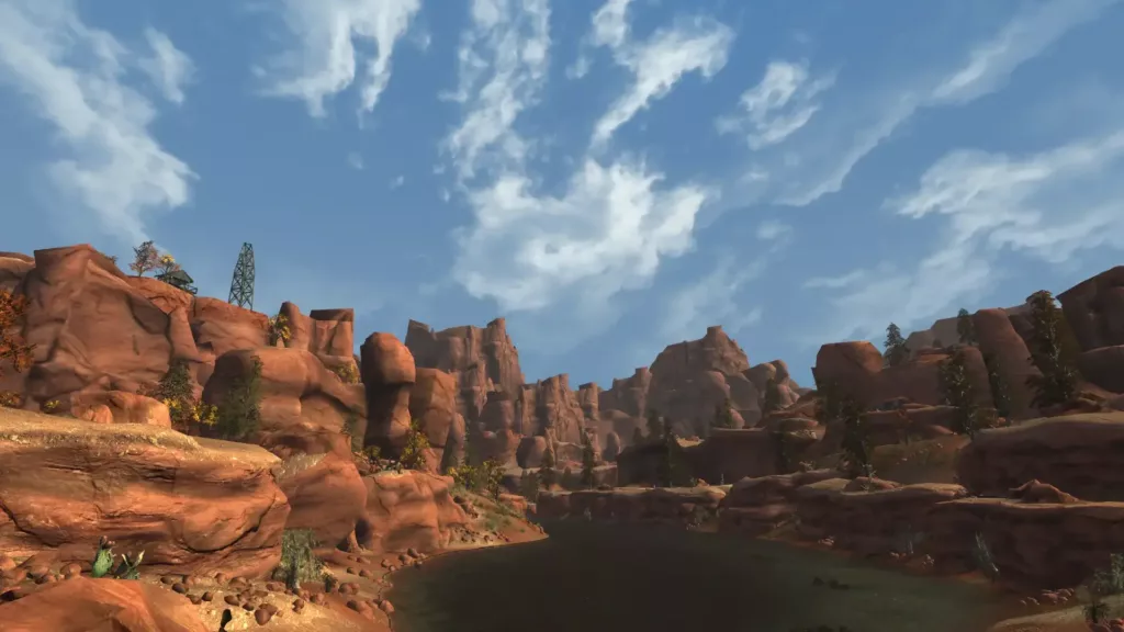 A screenshot of the Desert Natural Weathers mod.