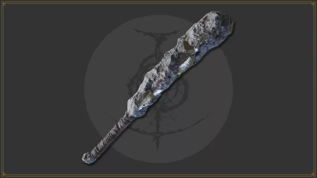 Image of Stone Club from Elden Ring. 