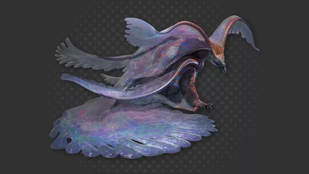 Screenshot of Uth Duna from Monster Hunter Wilds.