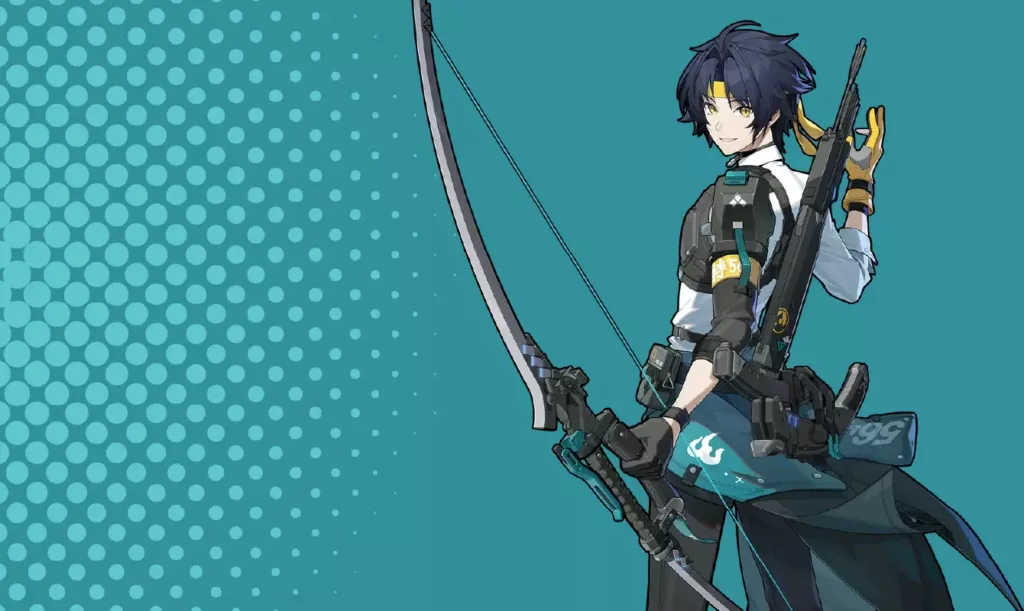 Asaba Harumasa from Zenless Zone Zero.