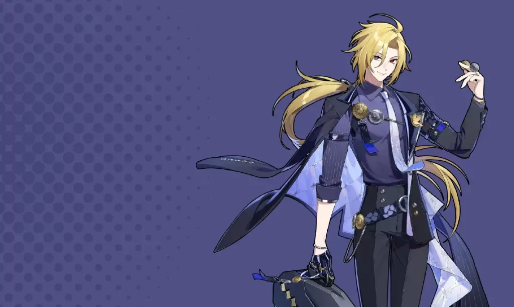 Hugo Vlad from Zenless Zone Zero.