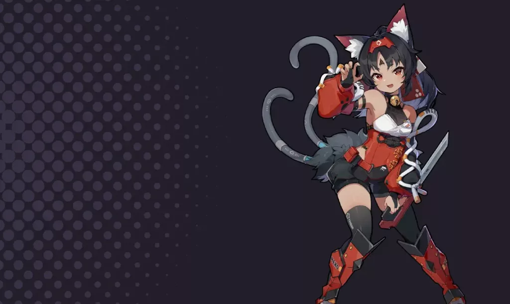 Nekomiya Mana (Nekomata) from Zenless Zone Zero.