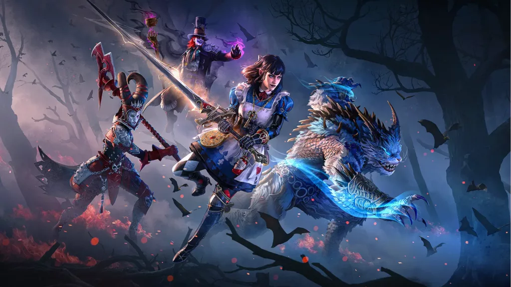 Screenshot of RAID: Shadow Legends events screen showing Titan Event and Summon Rush.