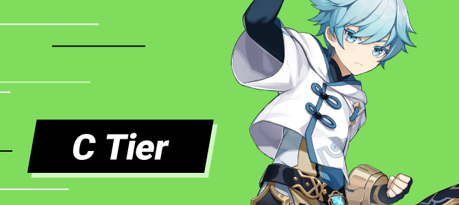 Genshin Impact C tier list