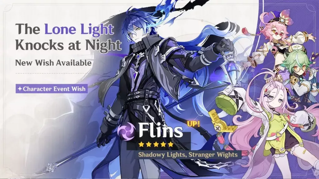 Genshin Impact Lone Light Knocks at Night banner